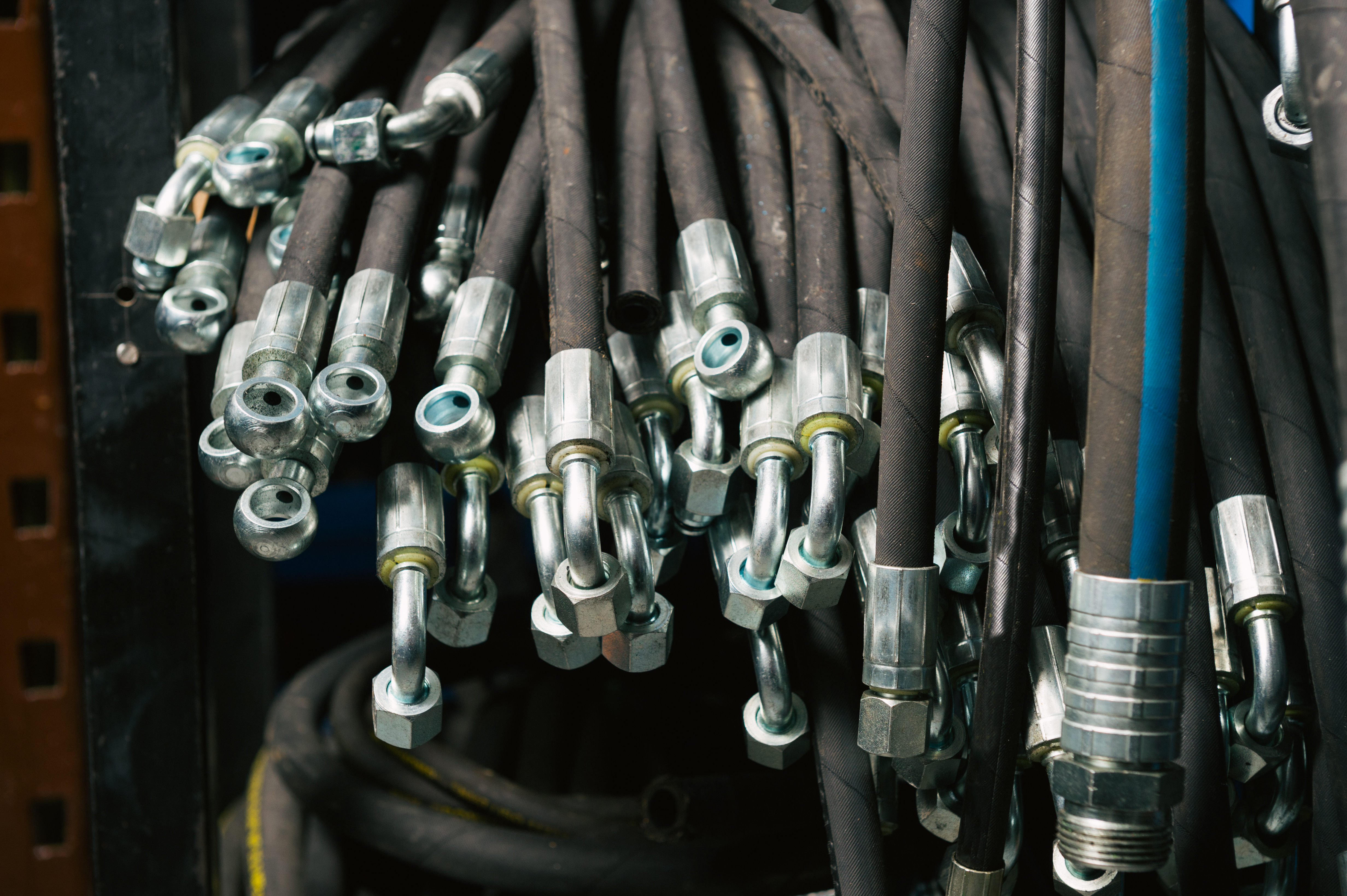 Pile of hoses